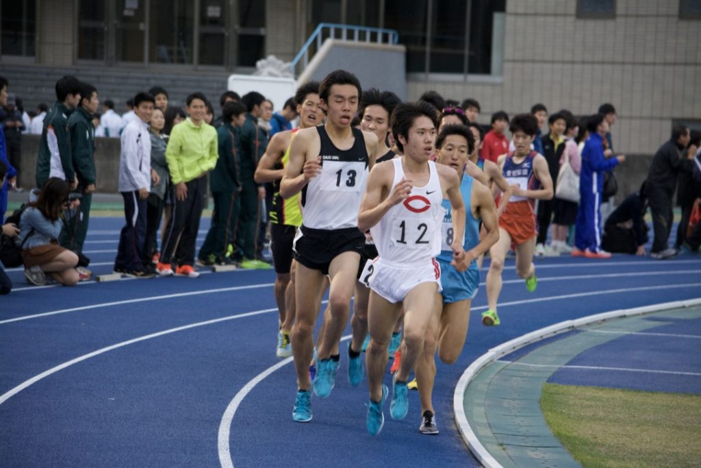 2016-04-24 日体大記録会 5000m 28組 00:14:09.67